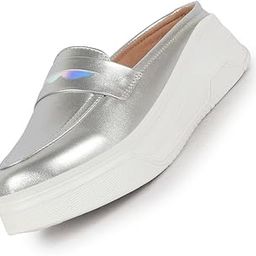 Women Classic Comfort Height Enhancer Shiny Glitter Back Open Slip On Mule Shoes|Casual Slip On Walking Shoe-55