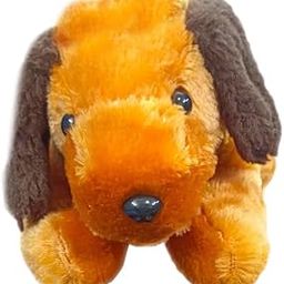 MFTG Plush Dog Stuffed Animal, Orange and Brown, Soft Cuddly Toy-image-107