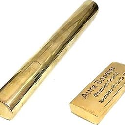 Geopathic Stress Rod Brass Neutralizer and Aura Booster for Good Health and Wealth Vastu Yantra by Tarano Lights-image-37