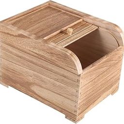 BNF Rice Storage Container Dry Storage Rice Container Box for Grains Rice Cereal Light Brown | Home & Garden | Kitchen, Dining & Bar | Kitchen Storage & Organization | Food Storage Containers-image-114