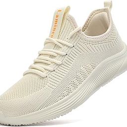 Womens Walking Shoes Slip On Lightweight Athletic Comfort Casual Memory Foam Tennis Sneakers for Gym Running Work-image-27