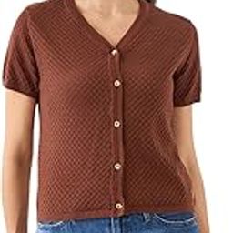 spykar Women's Cotton Modern Sweater-picture-8