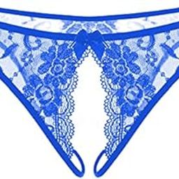 3MADS Women's Nylon & Lace Thong Panties (Pack of 1)-image-2
