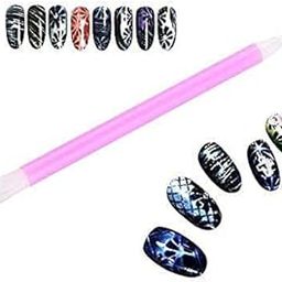 TWIREY Double-headed Magnetic Nail Painting Pen, Dotting Pen for Cat Eye UV LED Gel Nail Art Polish, Professional Acrylic Manicure Tool-image-44