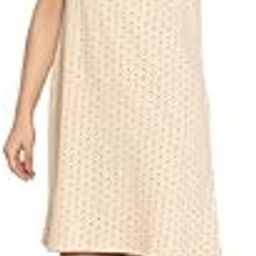 Women's Cotton Printed Short Night Dress - Yellow-image-4