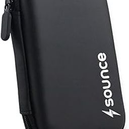 Sounce Hard Disk Drive Pouch case for 2.5" HDD Cover WD Seagate Slim Sony Dell Toshiba (Black)-22