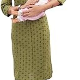 Maternity Feeding Kurti Cotton Straight for Women with Zippers | Maternity Dress in Breathable Fabric for pre and Post Pregnancy-image-85