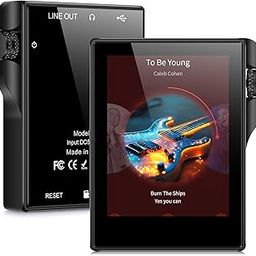 96GB HiFi MP3 Player with Bluetooth,FLAC DAP Player, Portable DSD High Resolution Lossless Digital Music Audio Player, Up to 256GB, Black-21