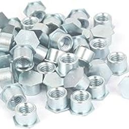 3NH® M6 x 6mm Hex Head Carbon Steel Blind Hole Self Clinching Standoffs 50 Pcs-image-62