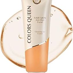 Colors Queen Fair Skin Anti Dust Facial Cleanser | Instant Dirt Removal, Instant Glow | Face Cleanser for Men and Women (50 gram)-12