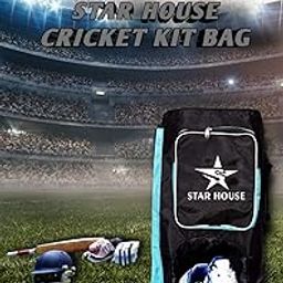 STAR HOUSE MS DHONI Extra Quality for Cricket Kit Bag Nylon Material (Black)-image-19