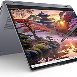 Lenovo IdeaPad 5 2-in-1 AMD Ryzen AI 7 350 (24GB RAM/1TB SSD/14 (35.5cm)/WUXGA OLED/Windows 11 AI Now/Copilot+PC/Office Home 2024/Digital Pen 2/Grey/1.5Kg), 83KT000LIN Convertible Laptop-picture-30