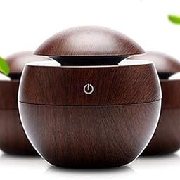 ERITIN Wooden Cool Mist Humidifiers Essential Oil Diffuser Aroma Air Humidifier with Colorful Change for Car, Office, Babies, humidifiers for Home, air humidifier for Room-image-94