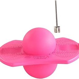 THE STYLE SUTRA Pogo Trick Ball Kids Bouncing Ball for Home Fitness Exercise Balance Ability Pink-image-30