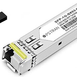 OPSTRAN 1000BASE-BX BiDi SFP Optical Transceiver Module Compatible with Cisco GLC-BX-20D 1550nm-TX/1310nm-RX 20km DOM Simplex LC SMF-90