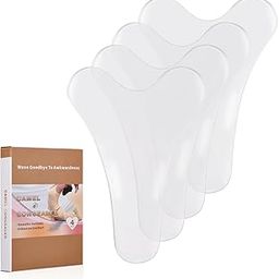 PRISESSA 4 Pack camel corrector Y shape camel cover reusable camel cover seamless anti-camel silicone insert white-19