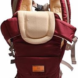 Tharunsha Elite 4-Way Ergonomic Baby Carrier- Kangaroo Bag - Back & Front Baby Carrier - Comfortable, Breathable & Adjustable for 03-12 Months (Maroon, Free)-picture-6