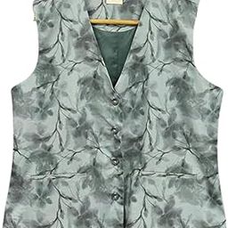 Mandarin Waist coat for Women's-image-36