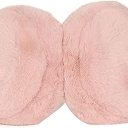 Winter Outdoor Wear Ear Muffs/Warmer for Kids, Girls and Women, Ideal Head/Hair Accessory during winters. Foldable and can fit in your Handbag too (Peach)-image-36
