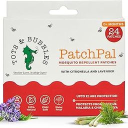 Tots and Bubbles Patchpal 100% Natural Mosquito Repellent Patches For Babies, 24 Patches (Pack Of 1) | With 12 Hour Protection, With Citronella & Lavender Protects From Dengue, Malaria, Chikunguniya-8