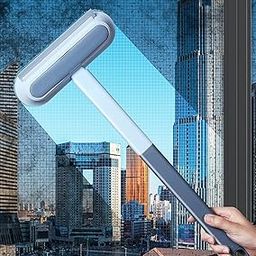 Dhairya Multifunctional Screen Brush 5 in 1 Mesh Cleaning Brush Wiper Double-Sided Window Cleaner Detachable Window Mesh Cleaner for Window Screen(Pack of 1)-11