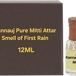 Kannauj Pure Mitti Attar (First Rain Smell) I Authentic Essence of Earthy Aroma from First Rain of the Season I Nostalgic Scent of Childhood Memories 12ml-image-24