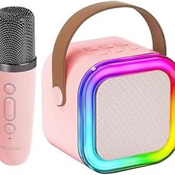 SAMVARDHAN Karaoke Speaker with Wireless Mic, 4-12 Years Birthday Gift for Kids Karaoke Toys-picture-18