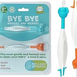 Joyzzz Baby Nose and Ear Cleaner, 2PCS Soft Flexible Rubber Nasal Booger Picker for Newborns and Infants, Safe and Gentle Dual Earwax and Snot Removal Tools, Essential Baby Care Products-image-16
