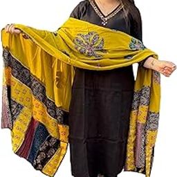 Women's Cotton Blend Embroidered Straight Kurta with Pant & Dupatta-image-12