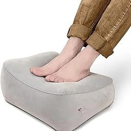 Foot Rest Pillows Cushion Soft Flocking Pillows Air Pourable for Travel Office Airplanes-image-51
