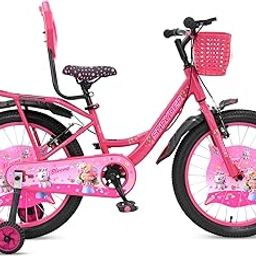 Tata stryder Blooms Kids Cycle in 20T Wheel Size for Age Group 7 to 10 Years (Pink)-image-16