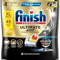 Finish Ultimate Plus All in One Dishwasher Tablets 45 Lemon-picture-28