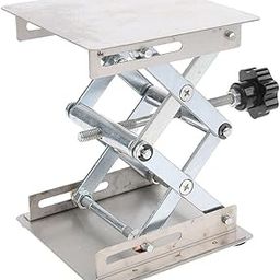 UJEAVETTE 3 Stainless Steel Laboratory Jack Platform Stand 10x10cm-image-49