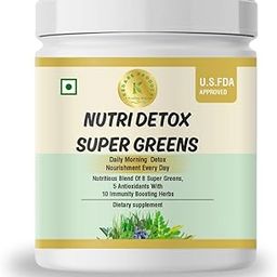 KEDARS PRODUCT NUTRI DETOX SUPER GREEN SMOOTHIE -31 SERVINGS-image-1