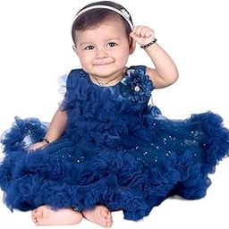Nirva Blue Frock for Kids-image-18