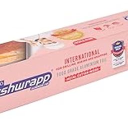 Hindalco Freshwrapp International Aluminium Foil 24 Meters, 18 microns |Food Packing, Wrapping, Storing, Serving and Cooking (Baking, Grilling, Roasting, Freezing)-image-87