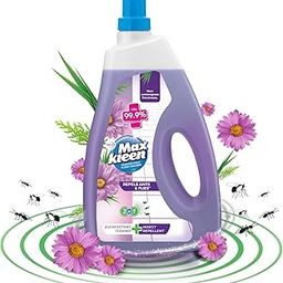 Maxkleen 2in1 Liquid 1800Ml+Insect Repellent With Natural Oils|Disinfectant Floor Cleaner Refill Pack|Surface Disinfection,Kills 99.9% Germs,Suitable For All Floor Cleaner Mops,Keeps Ants & Flies Away-picture-8