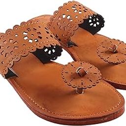 Rajasthani Jaipuri Work Kolhapuri Ethnic Womens Girls Ladies SLI Fashionable Sandals-image-93