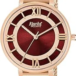 ajanta quartz Women's Branded Analog Watch with Mesh Belt-AWC701TAL-picture-1
