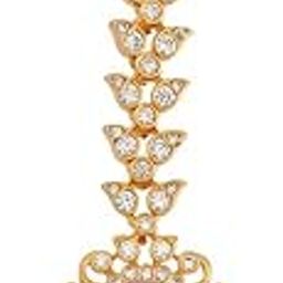 Ruby Gold Plated Ethnic Zircon Tikka - 421417-image-95