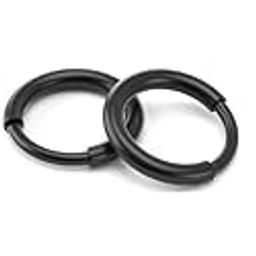 Surgical Stainless Steel Hoop Earrings - Endless Small Hoop Earrings Set for Men Women, Hypoallergenic Tragus Earrings(8/10/12/14mm)-image-90