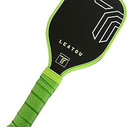 MERISHOPP® Sweet Spot Training Pickleball Paddle Long Handle Premium Pickleball Racquet Green | Sporting Goods | Tennis & Racquet Sports | Tennis | Racquets-image-23