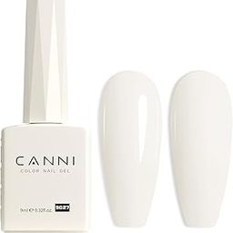 CANNI Gel Nail Polish, 1Pcs Gel Polish Color Nail Polish Gel High Gloss Soak Off U V Gel Nail French Nail Manicure Salon DIY at Home (9027)-image-10