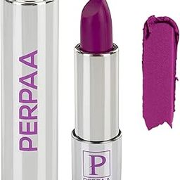 Perpaa Velvet Matte Push Button Long Lasting Highly Pigmented Lipstick, Magenta-image-6