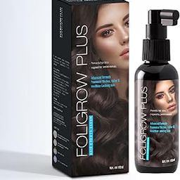 Foligrow Plus Hair Growth Serum for Root Revival- Advanced Formula For Men & Women | Nourish, Strengthen & Regenerate For Thicker, Fuller Hair (Unisex)-image-75
