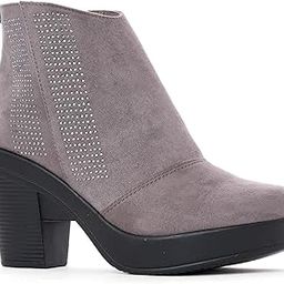 Cleo Block Heel Zipper Boots for Women-image-25