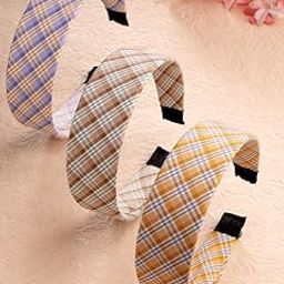 Plastic Formal Hairband For Girls And Women Set of 3 (Brown_Vogue_436)-image-57