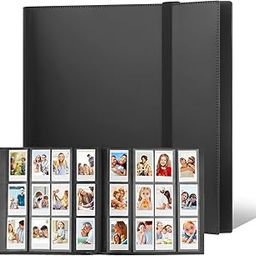 672 Pockets Photo Album for Fujifilm Instax Mini Camera, Polaroid Mini Camera, for Fujifilm Instax 12 11 9 40 99 90 8 7 Evo LiPlay Instant Cameras, 2x3 Inch instax Mini Photo Album (Black)-image-56