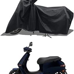 Grabndeals Black Bike Motorcycle Cover for Ola S1 Pro / S1Pro-picture-20