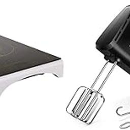 PHILIPS Viva Collection HD4938/01 2100-Watt Glass Induction Cooktop with Sensor Touch & Philips 300 Watt Lightweight Hand Mixer, Blender with 5 Speed Control Settings-14